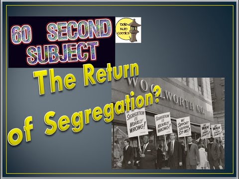 The Return of Segregation?