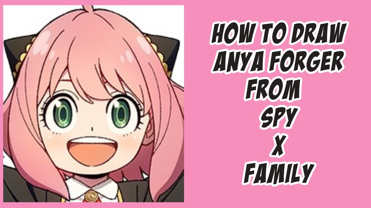 How to draw Anya Forger | Spy X Family