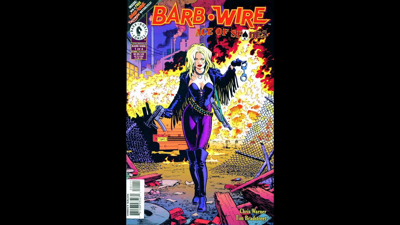 BARB WIRE ACE OF SPADES 1 (OF 4) REVIEW. Bar and grill with a boot to