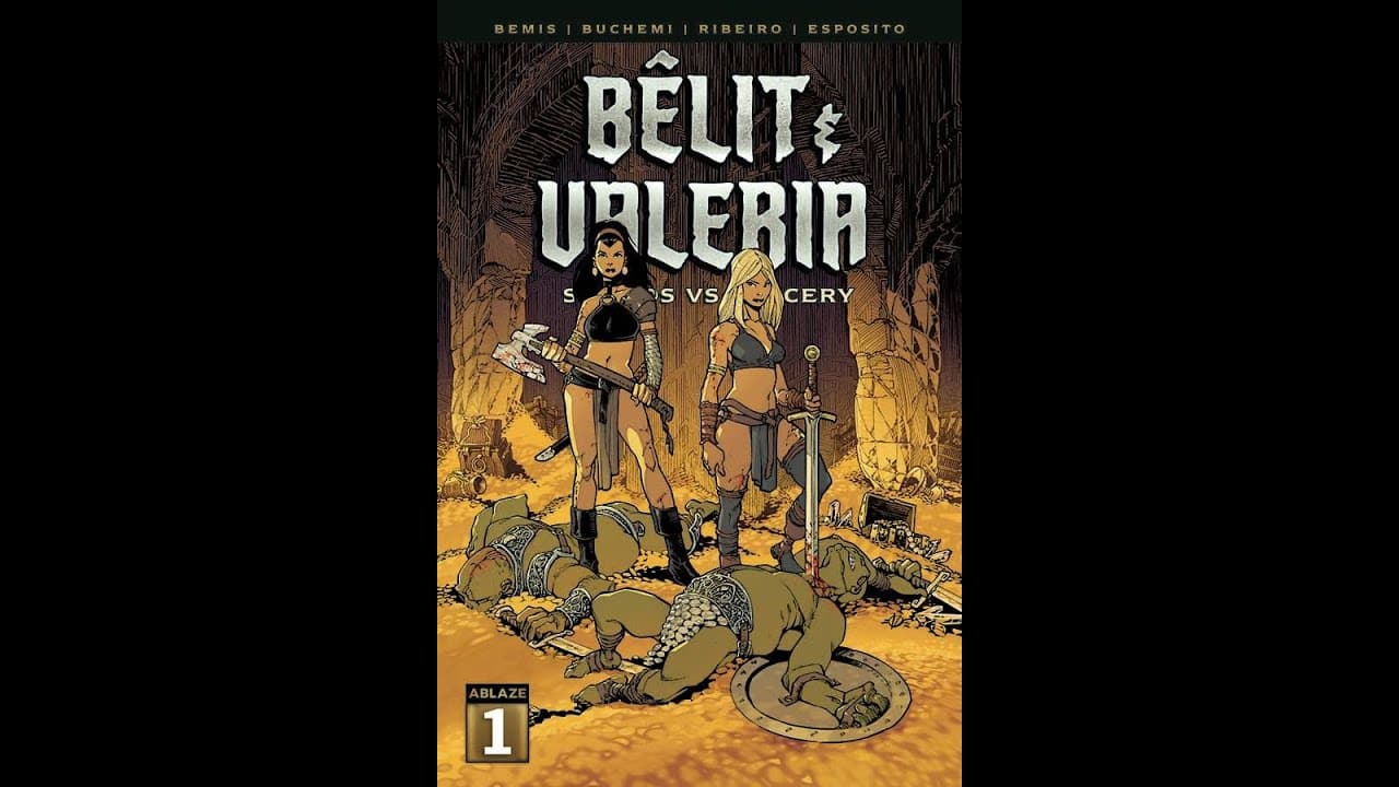 BELIT AND VALERIA #1 REVIEW. It tries to be edgy and jokey at the same ...