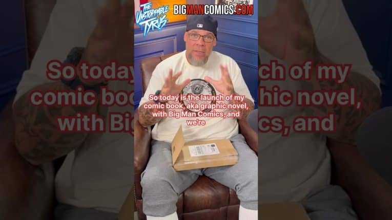 The Unstoppable Tyrus graphic novel is here pre-order yours at BigManComics.com today!