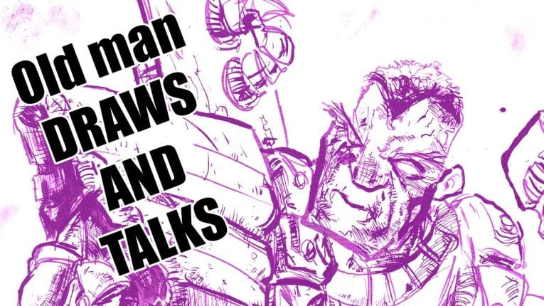 Cable X-Force: Photoshop to Traditional Inking + Art Motivation