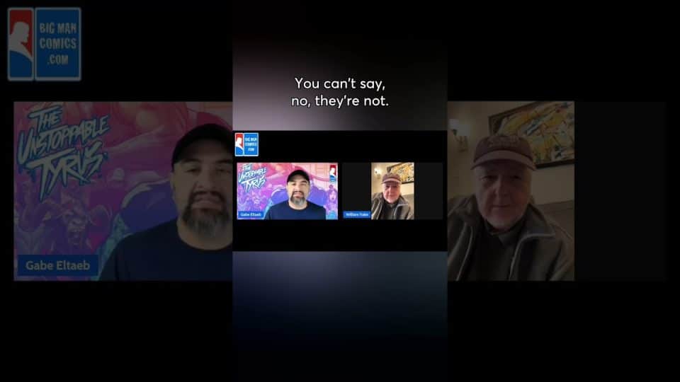 Yes And. Two Sketchy Guys, weekly episodes out Thursday mornings on YouTube. #bigmancomics #art