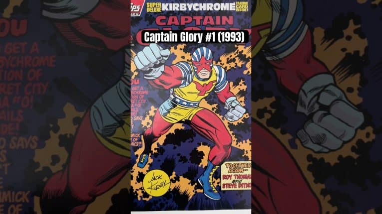 Captain Glory #1 (1993) during 90s explosion Topp Comics returned to classic story by Ditko / Kirby