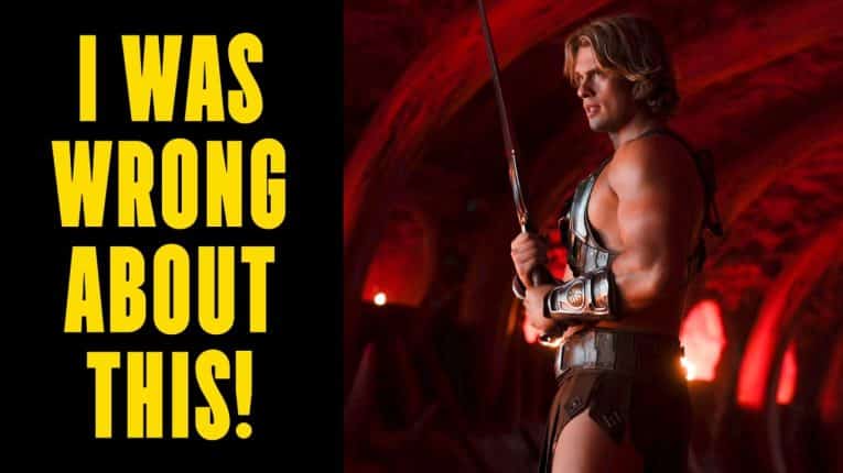 I Was WRONG About Masters Of The Universe! (New Trailer REACTION!)