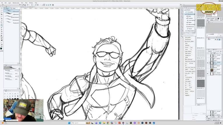 Re-drawing a cover!