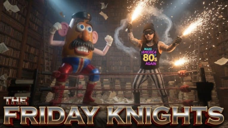 TFK 150 Fastest Potato head, Firework Truck Exploded, Library Wrestling, with Sheldon Martin.