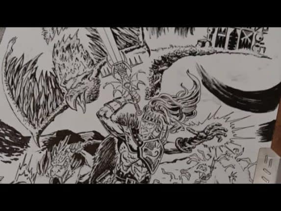 BATT MURK: THE METAL CARTOONIST  is live FATHER’S DAY INKSTREAM!