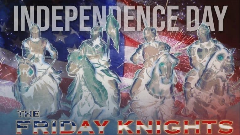 TFK 153 ETAs celibrate, Drone DISARM, 250th Birthday of USA with Salty! draws.