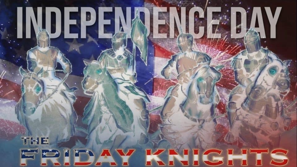 TFK 153 ETAs celibrate, Drone DISARM, 250th Birthday of USA with Salty! draws.