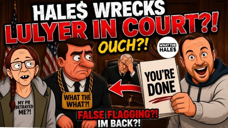 LIVE! False FLAGGING?! Hale$ WRECKS lulyer IN COURT?! Preston and Cook Threats?! @WhatTheHales?!
